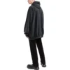 Hanorace cu glugă oversized Fashion Institute „Washed Black” 697879TMVK18190