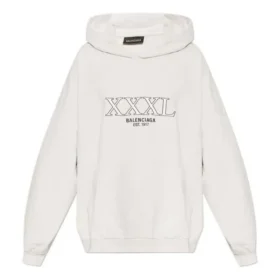 Hanorace cu glugă oversized XXXL „Off White” 713677TNVD99784