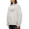 Hanorace cu glugă oversized XXXL „Off White” 713677TNVD99784