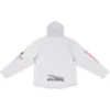 Hanorace cu glugă Paris Upside Down Oversized „White” 698156TMVD19000