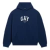 Hanorace cu glugă Pride, croială largă „Navy” 651799TLV548561