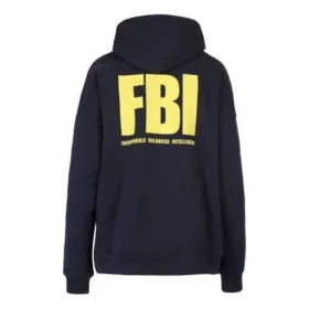 Hanorace cu glugă reversibil „Navy” din colecția Anul Tigrului FBI 682144TLVM44084