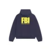 Hanorace cu glugă reversibil „Navy” FBI Anul Tigrului 681472TLVM44084