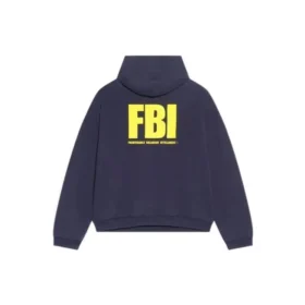 Hanorace cu glugă reversibil „Navy” FBI Anul Tigrului 681472TLVM44084 Hanorace cu glugă reversibil „Navy” FBI Anul Tigrului 681472TLVM44084