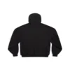 Hanorace cu glugă rotundă Back Flip Oversized „Negru Alb” 761458TPVG11070