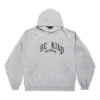 Hanorace cu glugă rotundă Be Kind, croială oversized „Grey” 761458TPVD61167