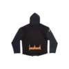 Hanorace cu glugă Speed Hunters, cu design inversat, oversized „Black Faded” 698156TMVD11000