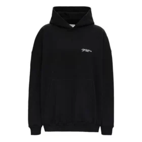 Hanorace cu glugă SS21 Logo otton „Negru” 620947TKV871070