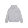 Hanorace cu glugă Turn, croială largă „Heather Grey Black” 674986TLVB41167