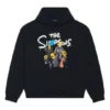 Hanorace din bumbac Balenciaga x THE SIMPSONS, croială largă, „Negru” 675003TLVG81000