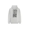 Hanorace din bumbac cu cod de bare „Grey” 651799TKVE68174