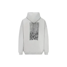 Hanorace din bumbac cu cod de bare „Grey” 651799TKVE68174 Hanorace din bumbac cu cod de bare „Grey” 651799TKVE68174