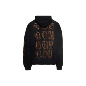 Hanorace din bumbac Heavy Metal „Washed Black” 739024-TOVD8-1055
