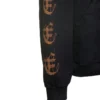 Hanorace din bumbac Heavy Metal „Washed Black” 739024-TOVD8-1055