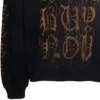 Hanorace din bumbac Heavy Metal „Washed Black” 739024-TOVD8-1055