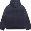 Hanorace fără glugă, croială largă „Navy Blue” 674986TLVG43967