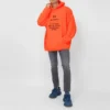 Hanorace „Hi My Name Is” „Portocaliu fluorescent/Negru” 651799TKVK57513