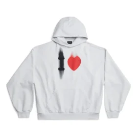 Hanorace I Love, croială medie „Alb” 742603TOVH59081