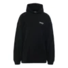 Hanorace oversized cu broderie de Political Campaign „Negru” 620973TKVI91070