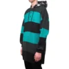 Hanorace oversized cu dungi „Green Black” 556137TDV325567