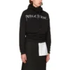 Hanorace oversized „Femme Fatale” „Negru” 482217TTK141000