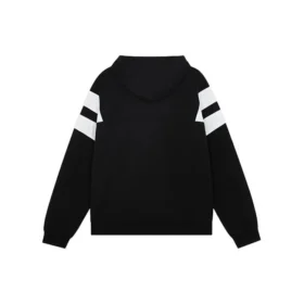 Hanorace sportivă cu glugă B „Negru Gri Alb” 675322TLVA31150