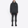 Hanorace Sporty B cu glugă, croială medie „Negru” 600583TLVA11070