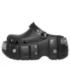 Hardcrocs Slide x Crocs „Nero Silver” 687398W1S8N1081