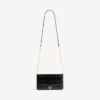 Husă de telefon pentru femei, model „Hourglass”, în culoarea neagră