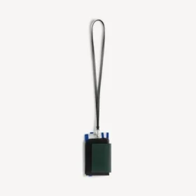 Husă pentru telefon în formă de pașaport pentru bărbați, în culoarea verde pașaport