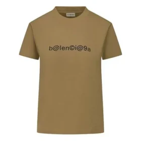 Imprimare simbolică a logo-ului creativ pe piept, croială retro slim fit, mânecă scurtă 612964TIV509605