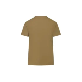 Imprimare simbolică a logo-ului creativ pe piept, croială retro slim fit, mânecă scurtă 612964TIV509605