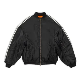 Jachetă bomber Balenciaga x adidas „Black” 725335TNO271000