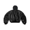 Jachetă bomber cu glugă „Black” 750953TOS171000