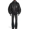 Jachetă bomber cu glugă „Black” 750953TOS171000