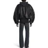 Jachetă bomber cu glugă „Black” 750953TOS171000