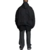 Jachetă bomber distrusă „Black” 698844TKP271000