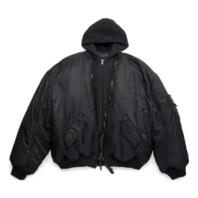 Jachetă bomber Paris All In „Black” 746456TNO271000