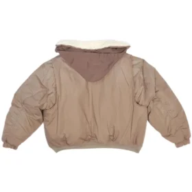 Jachetă bomber Unity din bumbac ripstop „Beige” 698837TLP039577