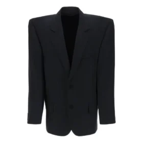 Jachetă Boxy „Negru” 790795TKT281000