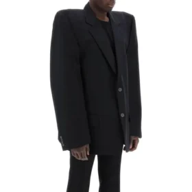 Jachetă Boxy „Negru” 790795TKT281000