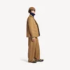 Jachetă bărbătească cu un singur rând de nasturi, croială normală, de culoare camel