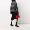 Jachetă casual cu mâneci lungi, cu logo SS21, culoare solidă, negru 620746TIW435720
