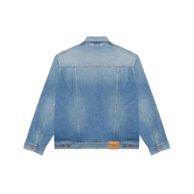 Jachetă corporate croială largă „Medium Vintage Indigo” 657602TDW154307