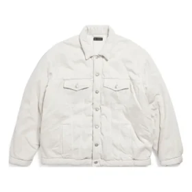 Jachetă căptușită „White” 681689TNW039020