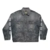Jachetă Crypto Large Fit „Albastru deschis” 750983TNW654036