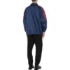Jachetă cu fermoar și logo „Blue Red” 561466TYD338065
