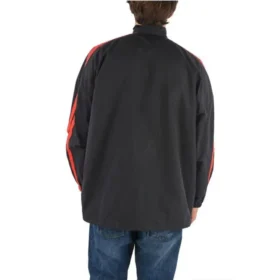 Jachetă cu fermoar și mâneci duble „Black” 602278TG0114100