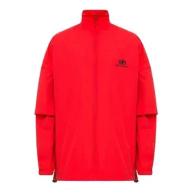 Jachetă cu fermoar și mâneci duble „Red” 602278TG0116010