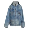 Jachetă cu glugă oversized „Blue” 719315TNW56-4268
